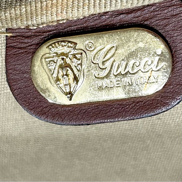 Gucci Authentic Interlocking G Logo Supreme Suitcase/Shoulder Bag - Picture 14 of 16